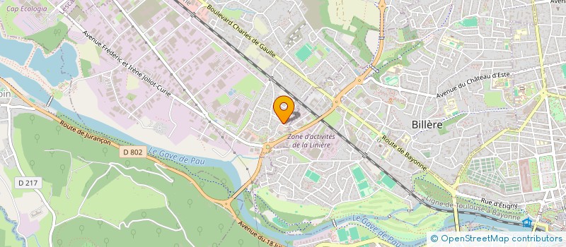 localisation de l'entreprise CABINET EMILIA FAURIE  LONS