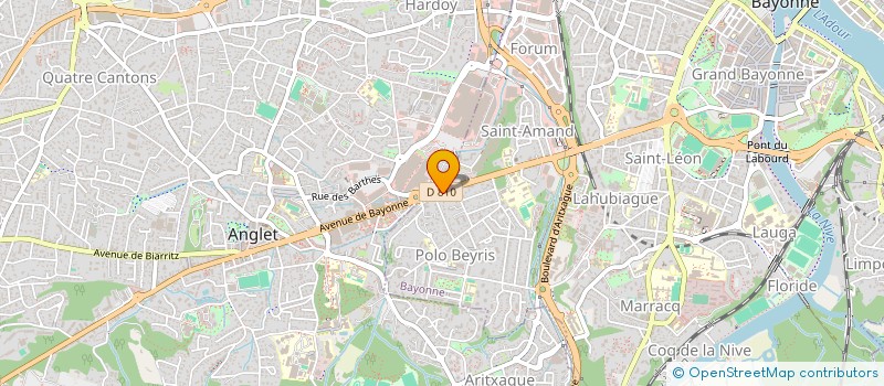 localisation de l'entreprise CABINET EMMANUELLE ROUX AUDIT & CONSEILS  BAYONNE