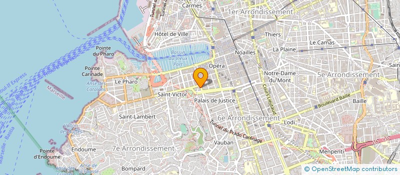 localisation de l'entreprise CABINET EMSALEM STEPHANE  MARSEILLE