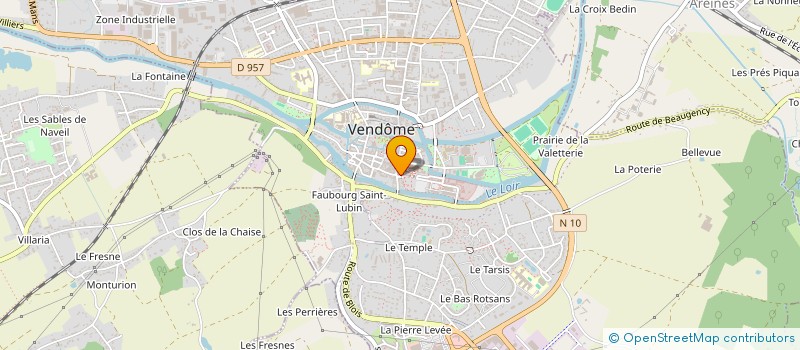 localisation de l'entreprise CABINET ESPERE à VENDOME