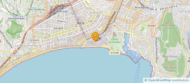 localisation de l'entreprise CABINET ESTEVE-RUA  NICE