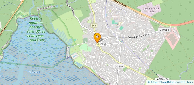 localisation de l'entreprise CABINET ESTEVES IMMOBILIER  ARES