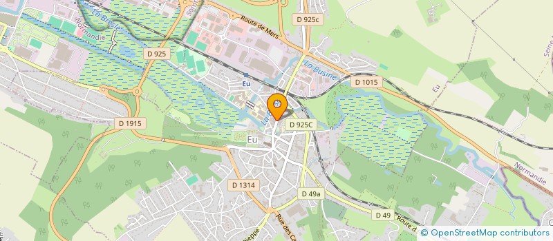 localisation de l'entreprise CABINET EUDOIS D'ETUDES ECONOMIQUES DE LA CONSTRUCTION à EU