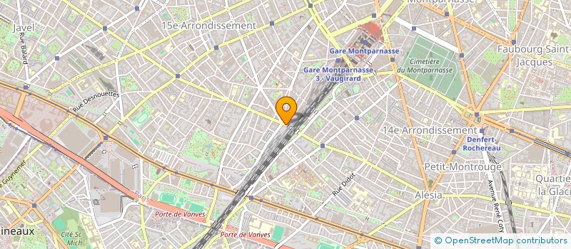 localisation de l'entreprise CABINET EUROPE INVESTISSEMENTS  PARIS