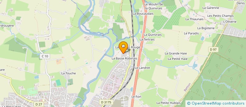 localisation de l'entreprise CABINET EVOLIS  BETTON