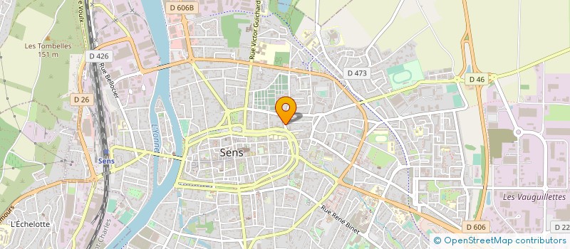 localisation de l'entreprise CABINET EVRARD ET MAUPETIT - BRENNUS AVOCATS à SENS