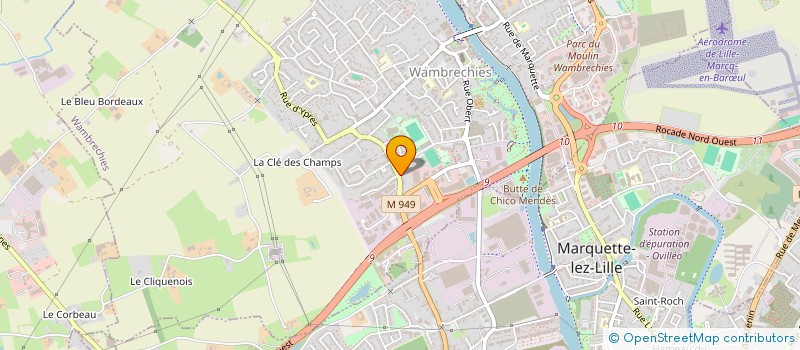 localisation de l'entreprise CABINET EXID EXPERTISES à WAMBRECHIES