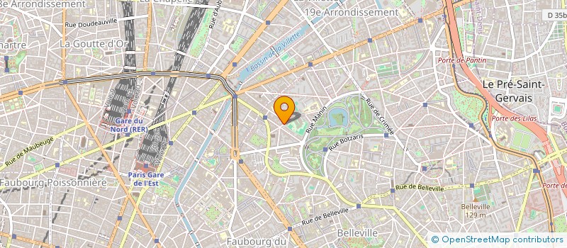 localisation de l'entreprise CABINET EXPERTISE & CONSEILS  PARIS