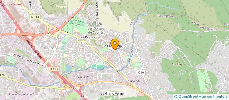 localisation de l'entreprise CABINET EXPRIM à VITROLLES