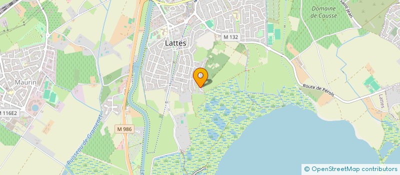 localisation de l'entreprise CABINET F.G. CONSULTANTS  LATTES