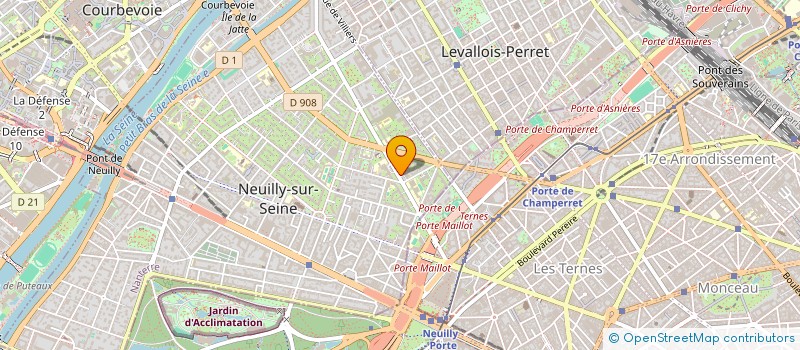 localisation de l'entreprise CABINET FABRICE CHARPENTIER à NEUILLY-SUR-SEINE