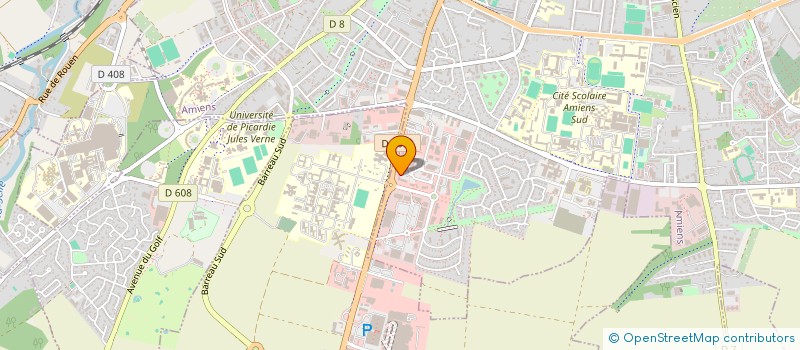 localisation de l'entreprise CABINET FAILLE - GOBIN & ASSOCIES  AMIENS