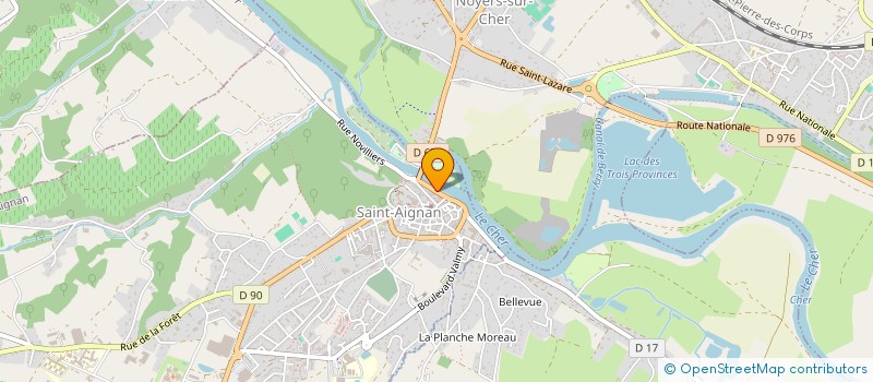 localisation de l'entreprise CABINET FAUCHERE à SAINT-AIGNAN