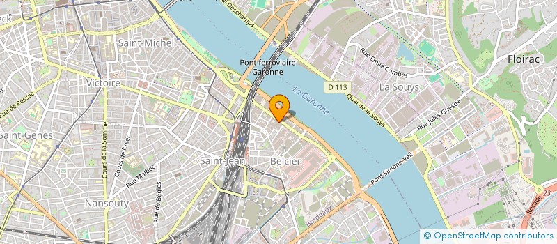 localisation de l'entreprise CABINET FAURE à BORDEAUX
