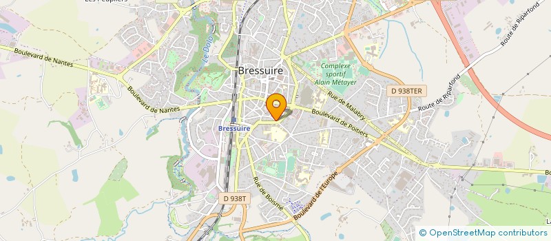 localisation de l'entreprise CABINET FAYE IMMOBILIER à BRESSUIRE