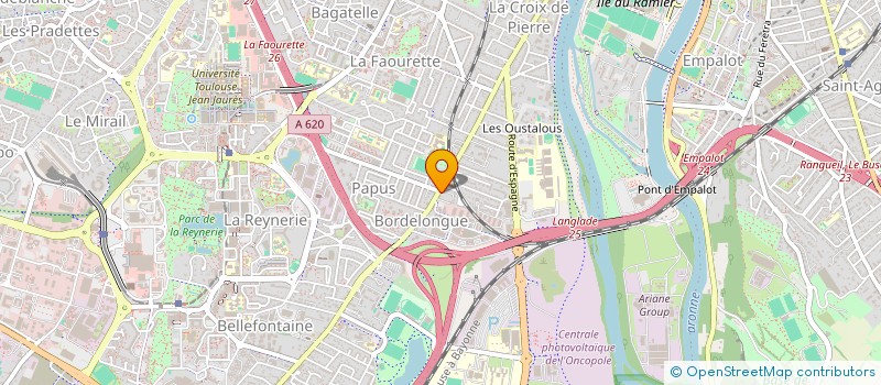 localisation de l'entreprise CABINET FB à TOULOUSE