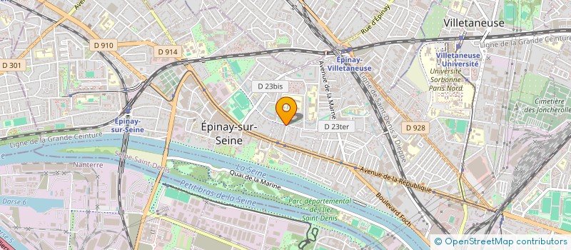 localisation de l'entreprise CABINET FELCE JOUBERT ANZIANI à EPINAY SUR SEINE