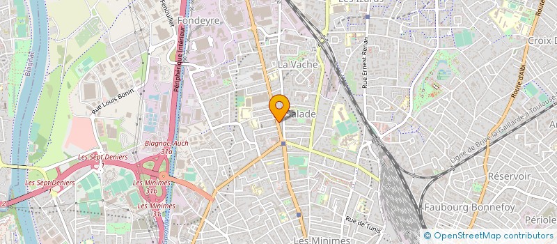 localisation de l'entreprise CABINET FINANCIER FERRER à TOULOUSE