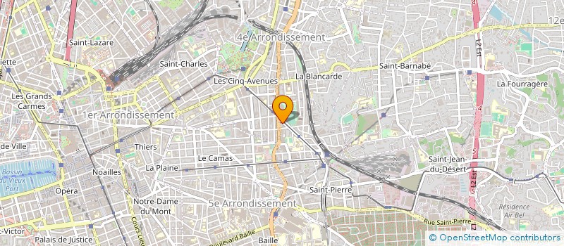 localisation de l'entreprise CABINET FOCH D ASSURANCES à MARSEILLE 4EME