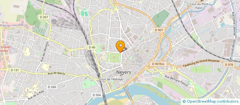 localisation de l'entreprise CABINET FONCIER CONSEIL à NEVERS