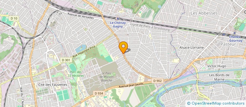 localisation de l'entreprise CABINET FONCIER DU CHENAY à NEUILLY-SUR-MARNE