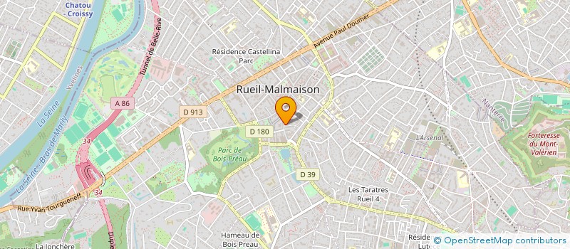 localisation de l'entreprise CABINET FRANCAIS D'ETUDES ET DE TECHNOLOGIE à RUEIL-MALMAISON