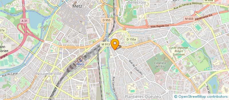 localisation de l'entreprise CABINET FRANCOIS à METZ