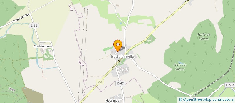 localisation de l'entreprise CABINET FRANCOIS  BETTELAINVILLE