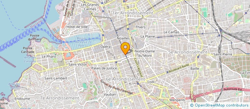 localisation de l'entreprise CABINET FRANCOIS ARNOULD  MARSEILLE