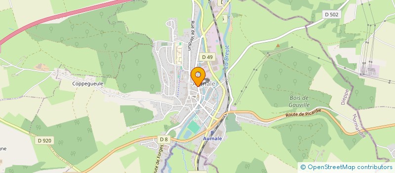 localisation de l'entreprise CABINET FRANCOIS BOUTIN à AUMALE