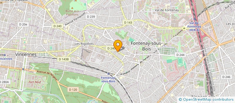 localisation de l'entreprise CABINET FRANCOIS LAURENT HESS à FONTENAY-SOUS-BOIS