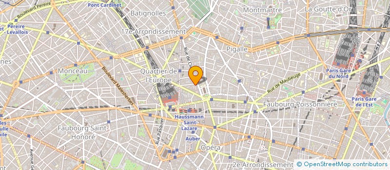 localisation de l'entreprise CABINET FRANCOIS MAJOREL  PARIS