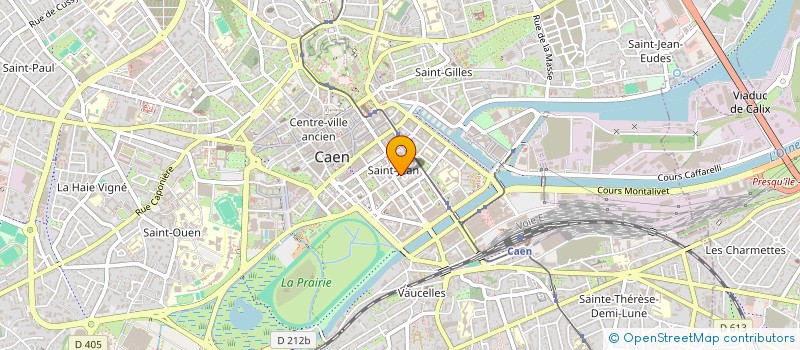 localisation de l'entreprise CABINET FRANCOIS PETIT à CAEN