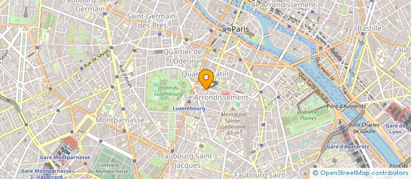 localisation de l'entreprise CABINET FRANCOIS PINET  PARIS