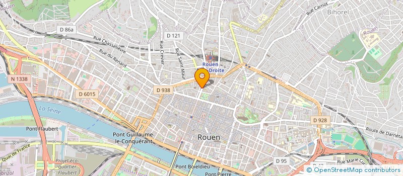 localisation de l'entreprise CABINET FREDERIC DOUET AVOCAT  ROUEN