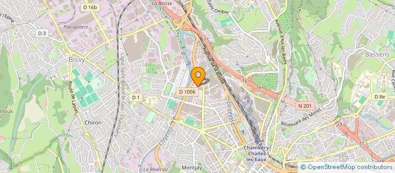 localisation de l'entreprise CABINET FUSTINONI & ASSOCIES  CHAMBERY