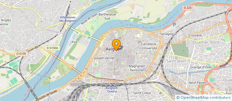 localisation de l'entreprise CABINET GALLET-GUERIN à AVIGNON