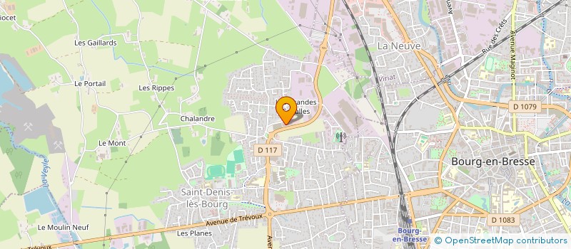 localisation de l'entreprise CABINET GARDE à SAINT-DENIS-LES-BOURG