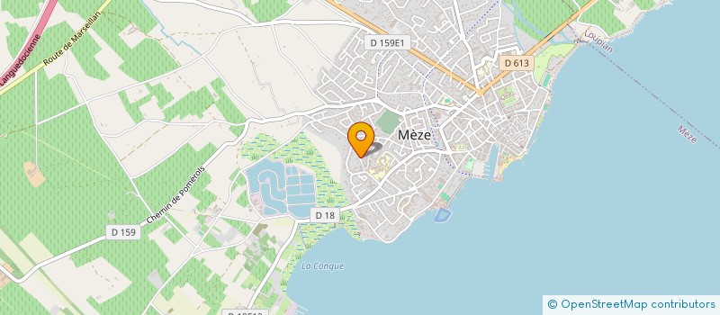 localisation de l'entreprise CABINET GELEDAN EURL à MEZE