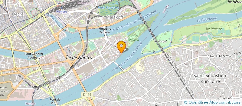 localisation de l'entreprise CABINET GENERAU à NANTES