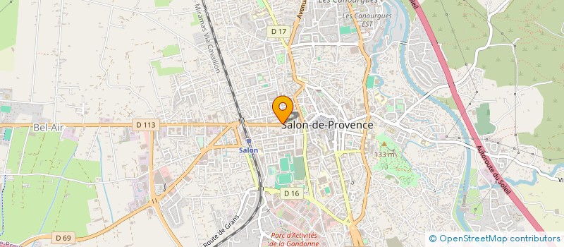 localisation de l'entreprise CABINET GESTION ASSURANCE à SALON-DE-PROVENCE