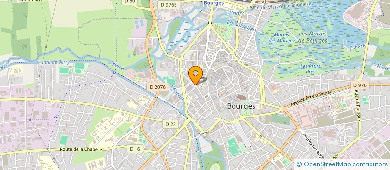 localisation de l'entreprise CABINET GESTION IMMOBILIERE à BOURGES