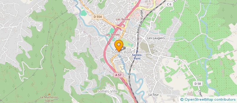 localisation de l'entreprise CABINET GIAI UIH à LA FARLEDE