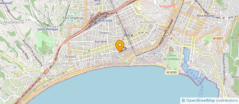 localisation de l'entreprise CABINET GILETTA FABIENNE à NICE