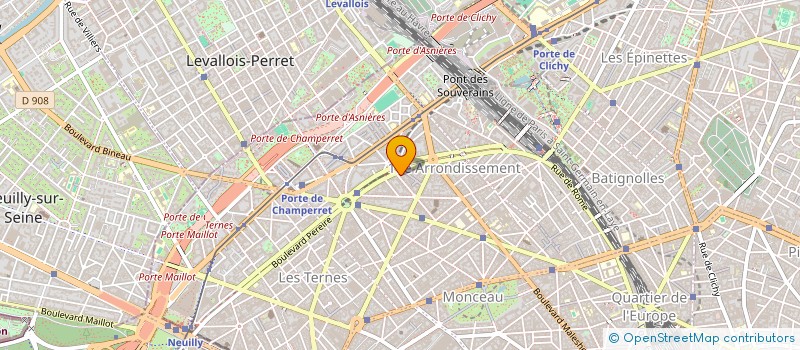 localisation de l'entreprise CABINET GILLES BLAVET  PARIS