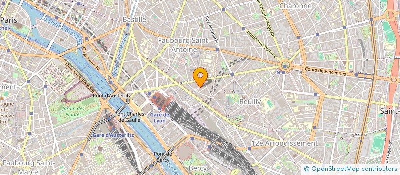 localisation de l'entreprise CABINET GILLES HUBERT  PARIS