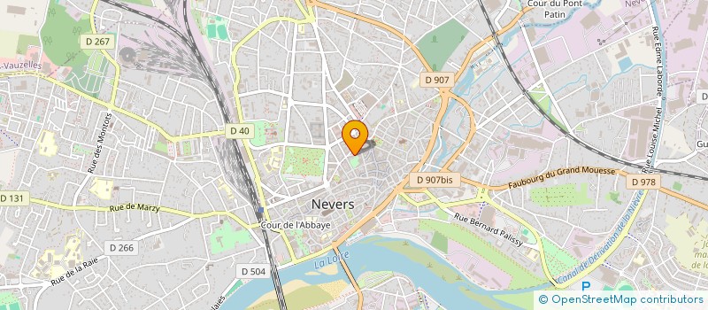 localisation de l'entreprise CABINET GIRARD IMMOBILIER à NEVERS