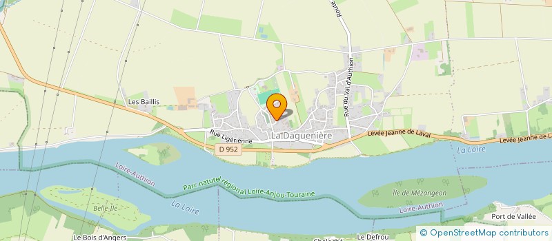 localisation de l'entreprise CABINET GLACIS SARL à LOIRE-AUTHION
