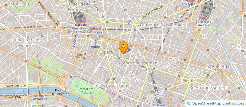 localisation de l'entreprise CABINET GRAMONT à PARIS