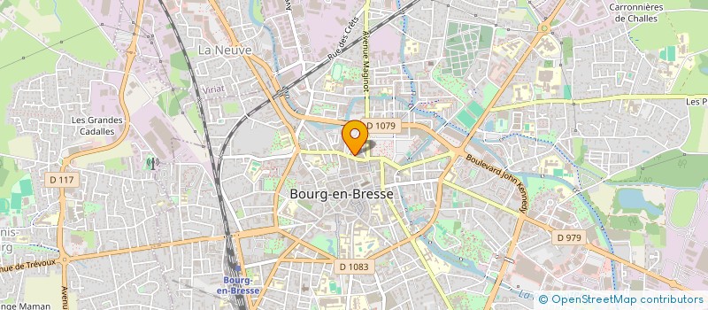localisation de l'entreprise CABINET GRILLO DEBOST à BOURG-EN-BRESSE